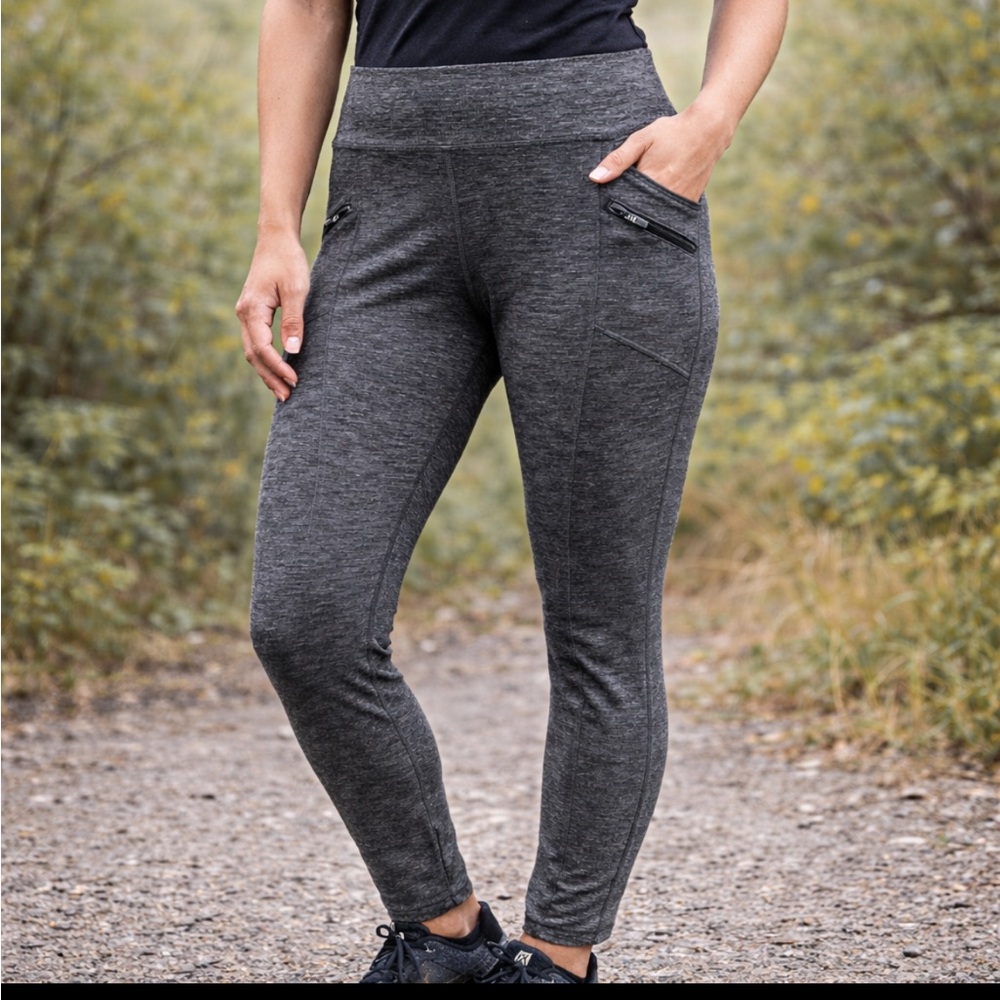 Eddie Bauer GLACIER PEAK TIGHT Olive Green Leggings Women’s XL - Picture 2 of 15